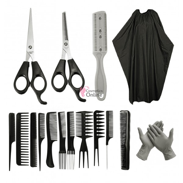 Set pentru frizerie sau coafor KT006 + manusi cadou